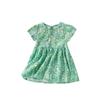 Dress Girls Dress Summer Children's Princess Skirt Round Neck Short Sleeve Fashion Children Dress