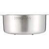 KAI Washing Tub D Type with High Rubber Legs DZ1141 Silver