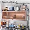 Beifu Stainless Steel Over-Sink Dish Drying Rack