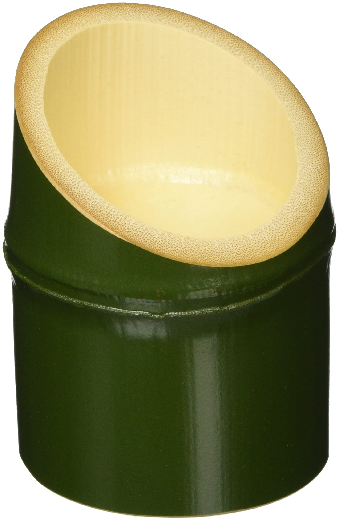 

Yamako Blue Lacquered Bamboo Container, Small, Made in Japan, 26284