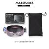 Acrace Ski Snowboard Glasses Wide Field of UV One Size Fits Most Goggles, Dual-Layer Lens, Goggles, Compatible, Anti-Fog, Unisex, 180° View,