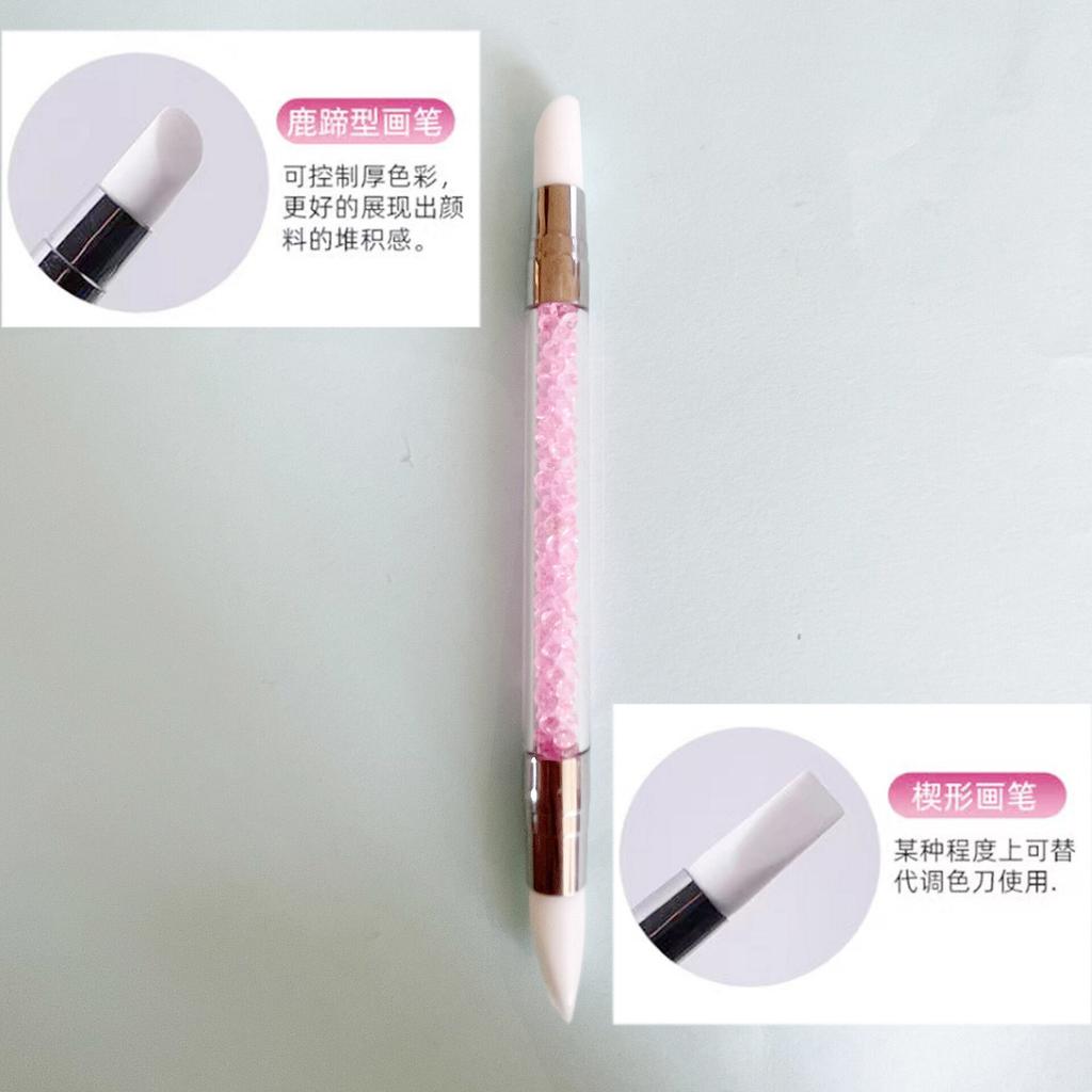 3D-Schnitzerei, DIY-Nagelkunstpinsel, Punktierwerkzeuge, DIY-Schnitzerei, Gestaltung, Skulptur, Punktierstift, Maniküre-Werkzeug