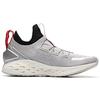 Nasa x Anta Cushioning Anti-Slip And Wear-Resistant Mid-Top Running Shoes Women's Gray Silver Sneakers 12915580-1
