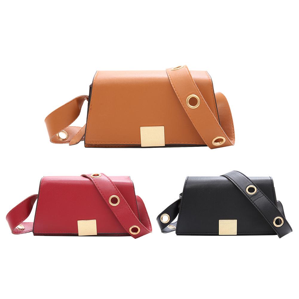 Buy Solid Color Leather Handbags Women Envelope Bags Shoulder Crossbody