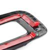 Carbon Fiber Car Steering Wheel Sticker Panel Cover Frame Compatible For Vehicle Owners Interior Styling Protect Modify