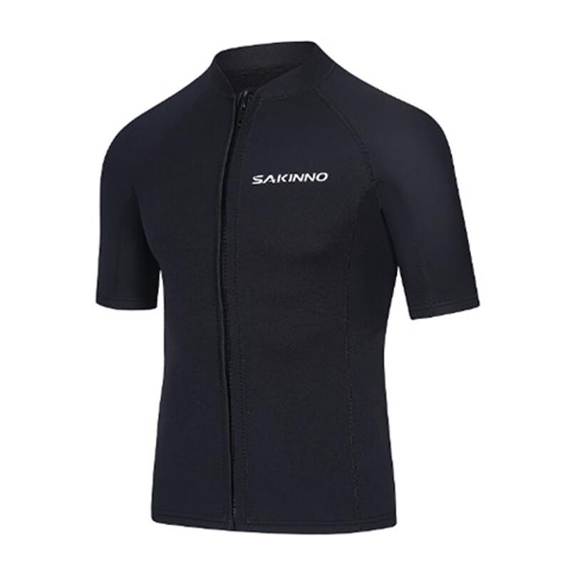 

SAKINNO Unisex Split Short Sleeve Wetsuit Top S-3XL