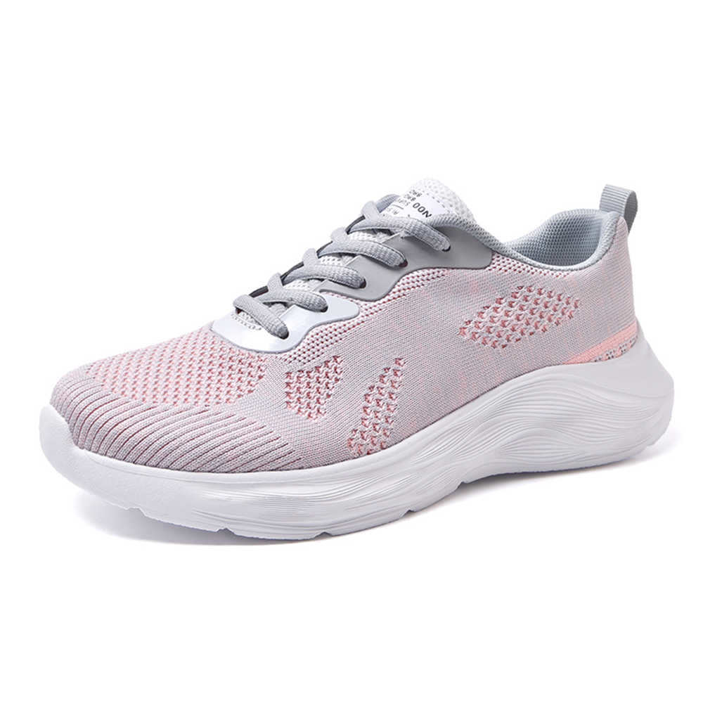 Fashion Net Knitting White Women Sport Shoes Casual Black Women Sneakers Black Women's Tennis Unique Maker Cheaper Top Comfort Sho