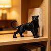Czarny Pantera Ozdoba Drukowana 3D Mini Matowa Czarna Dekoracja Biurkowa Figurka Zwierzęcia z Dżungli dla Dzieci, Zabawka Prezent dla Chłopców i Dziewczynek