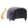 Replacement Lower Wing Mirror Trim Cover in Black ABS 963129935R 963738533R for 2015-2019 Vehicle Applications and Housings