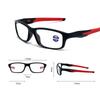 Women Men Sports Reading Glasses Fashion Ultralight HD Presbyopia Unisex Square Blue Light Blocking Eyeglasses +0+1.0+1.5+4.0