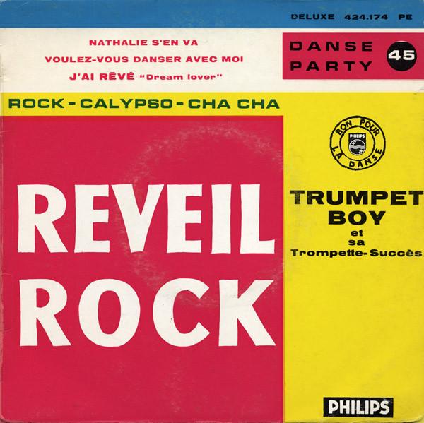 

7inch Record TRUMPET BOY Rock Calypso Cha Cha 424174PE Philips 1960 France Jazz Used
