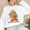Cartoon Spud Muffin  Sweet Potato Print Sweatshirt New Men Women Happy Valentine Gifts Long Sleeve Fashion Couple Pullover