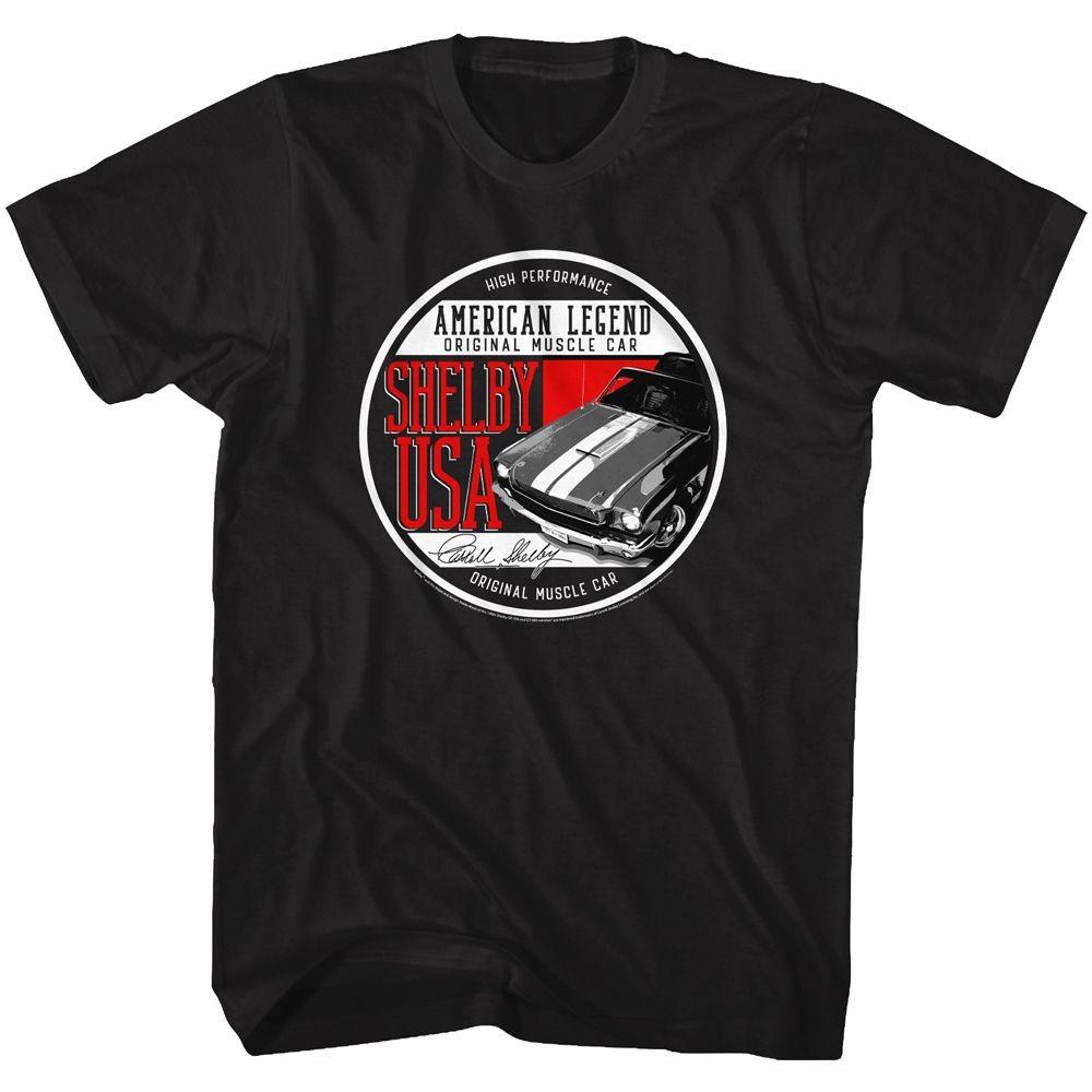 Carroll Shelby - Car Circle - Short Sleeve - Adult - T-Shirt
