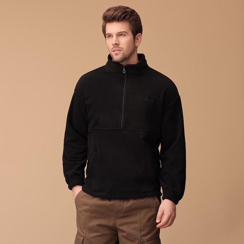 JEEP Men's Half-Zip Fleece Sweatshirt