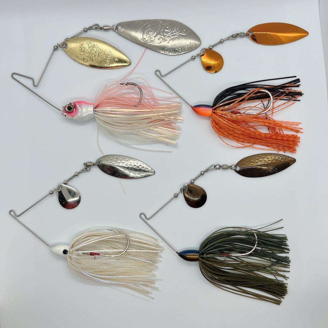 Used Spinnerbait 4-piece set