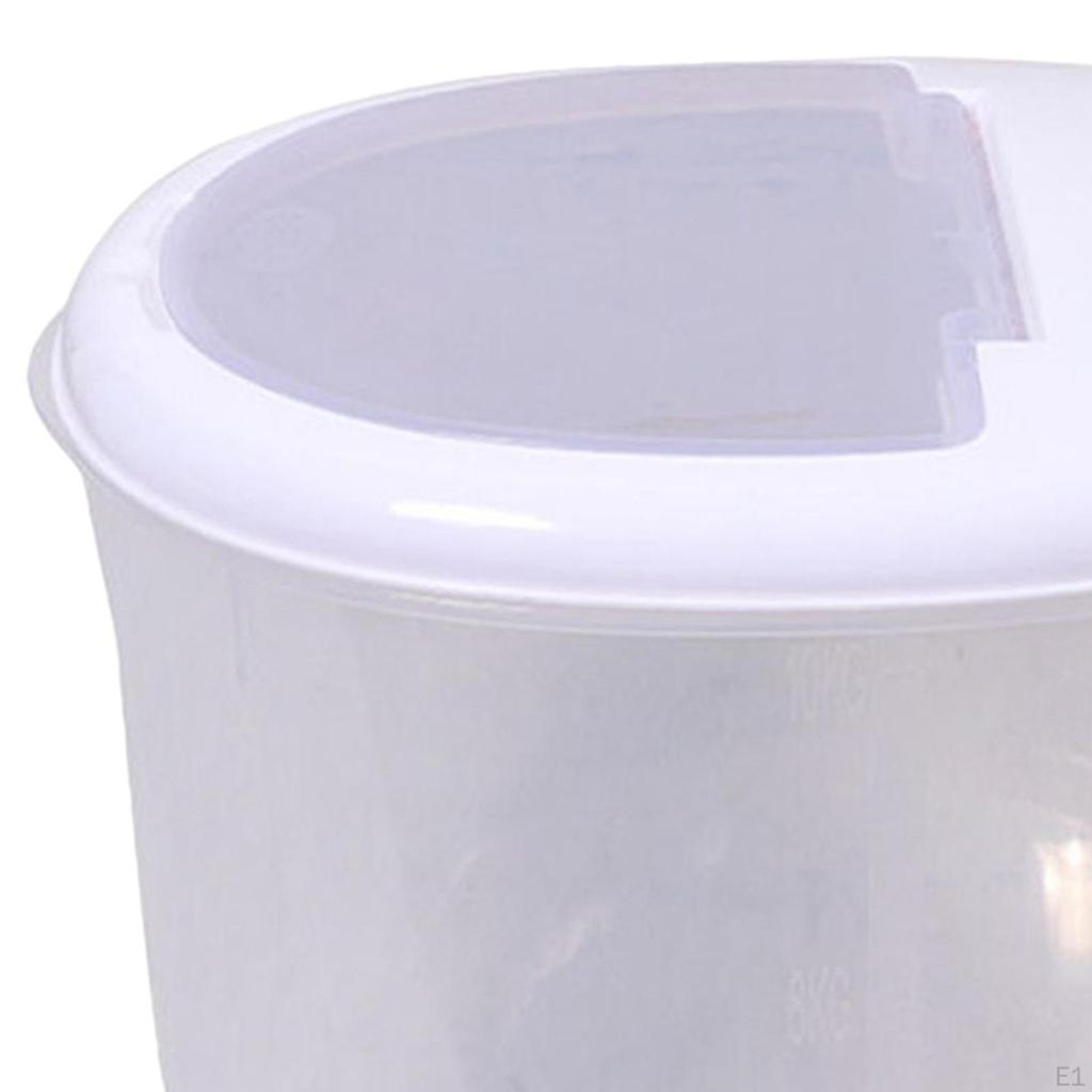 Dog Food Storage Container Large Capacity Animal Dry Dispenser for Pantry Cereal