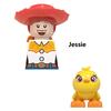 Disney Toy Story Mini Figure Set Woody Buzz Lightyear Jesse Alien Duck Style Action Figure