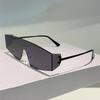 KAMMPT Rimless Sunglasses Men Women Fashion Monoblock Gradient Shades Trendy Brand Design Outdoor Sun Glasses