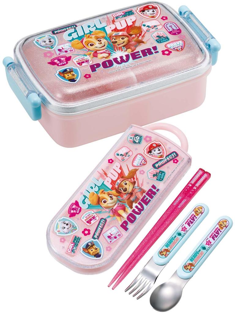 Skater Lunch with a Soft Single Made In Paw Patrol Girl Pup Children's Box, 450ml, Dome-Shaped Lid, Tier, Japan, Design, RBF3ANAG-A