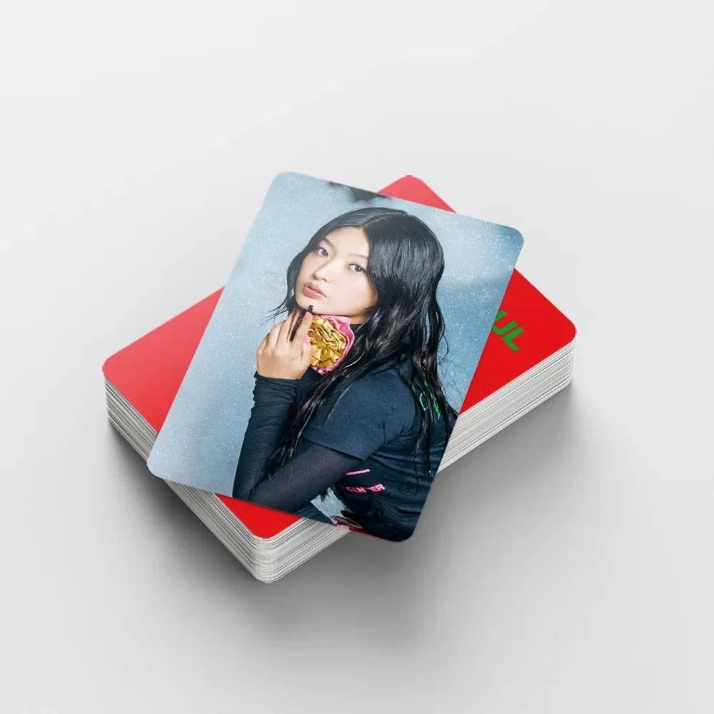 92Pcs/Set BEAUTIFULCHAOS KATSEYE Lomo Photo Cards HD Printed MANON MEGAN KATSEYE New Album LOMO Cards LARA DANIELA With Stickers