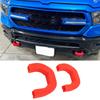 2PCS Tow Hooks Covers Car Front Bumper Silicone Sleeve Protector Exterior Decoration Replacement For 1500 2019 to 2025