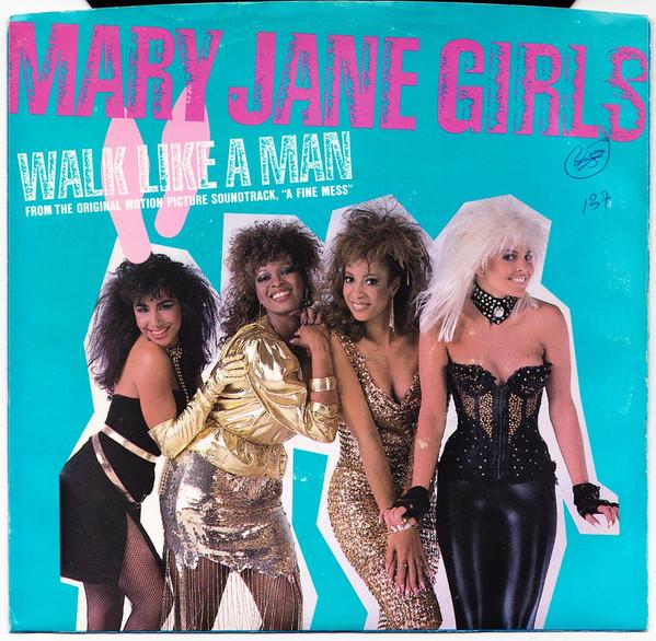 

7inch Record MARY JANE GIRLS - Walk Like A Man 1851 Gordy 1986 US Soul/Funk Used