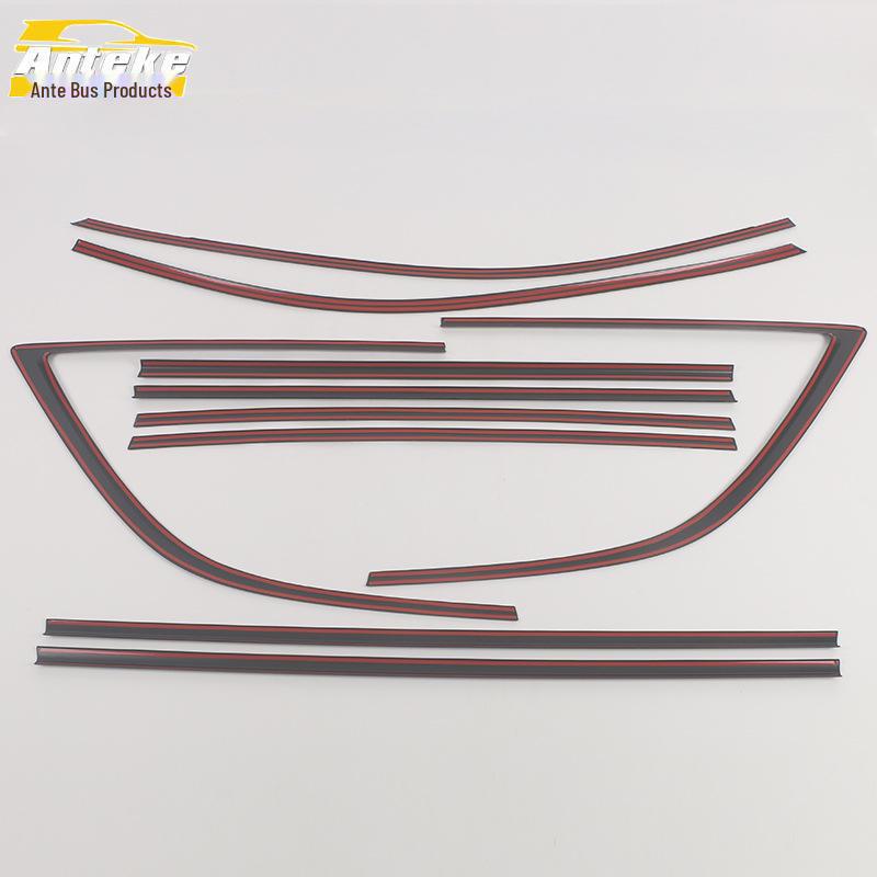 Ideal 22 L8 Car Window and Door Trim Strips, Anti-Scratch Auto Decor