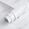 White Marble Wallpaper Glossy Peel and Stick Granite Wall Paper Waterproof Countertop Contact Paper Self Adhesive Wall Sticker