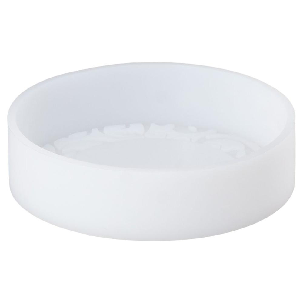 White Round Silicone Molds Silicone Car Freshie Silicone Molds Circle Freshie Molds DIY Handmade