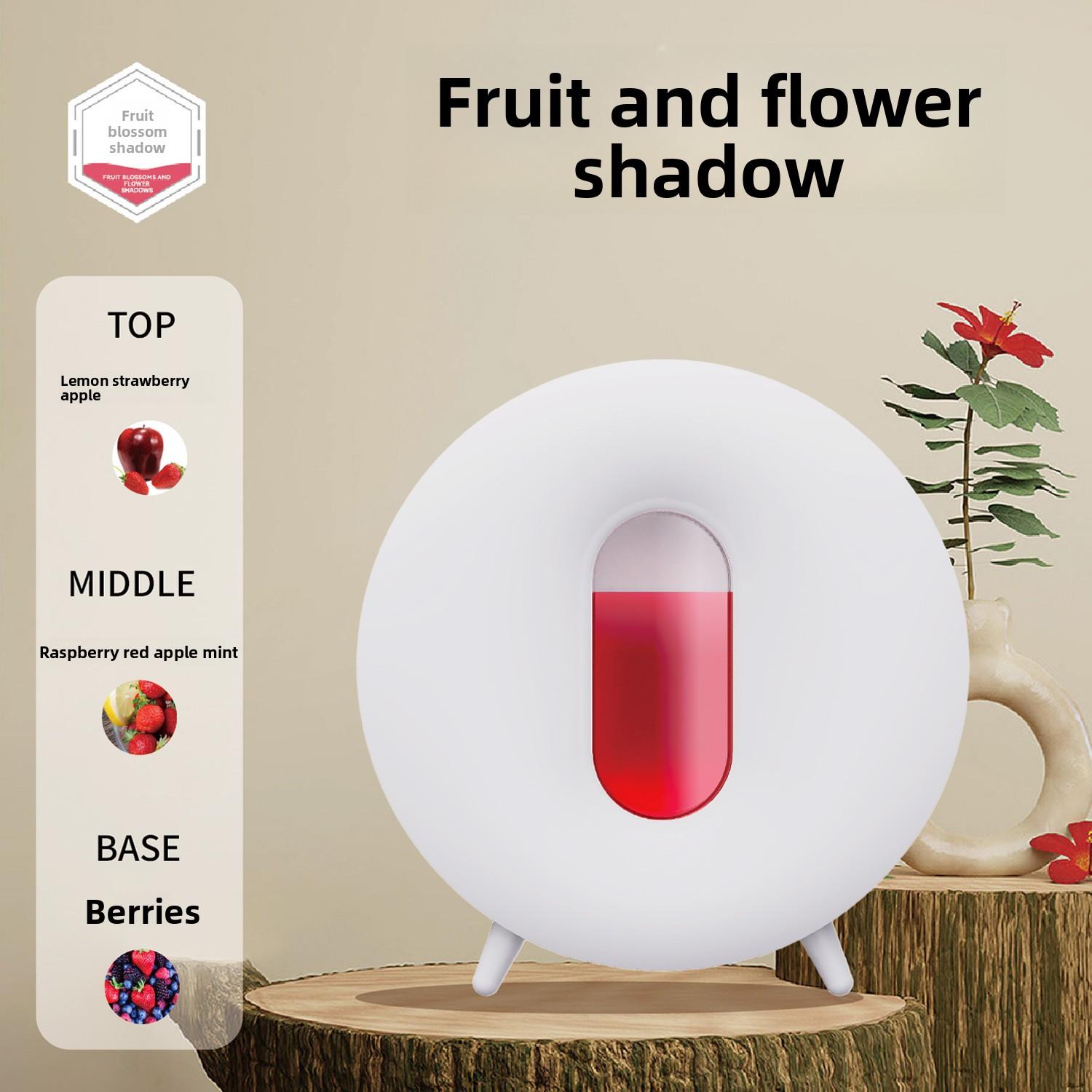 Bedroom Fragrance Deodorizer, Toilet Aroma Deodorizer, Shoe Cabinet Wardrobe Fragrance Deodorizer, Wardrobe Deodorizer, Air Freshener fruity flower shadow [red]