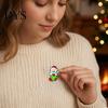 Kitten Decorative Pin Christmas Cartoon Cat Enamel Brooch, Badge for Animal Shape Men Women, Sweater Cardigan Coat Dress Jewelry Accessories Brooches