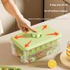 Press-to-Release Ice Cube Tray Food Grade Large Capacity for Home Freezer Storage Box for Perfect Ice Blocks Ice Cube Gadget