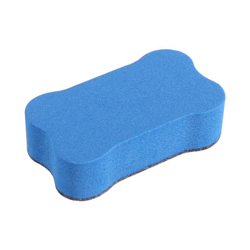 Small Bone Shaped Eva Felt Whiteboard Eraser For Kids Whiteboard Cleaning