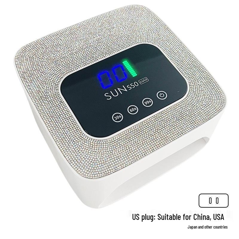

280W Dual Light Source Rechargeable UV Nail Lamp for Salon Gel Polish Curing