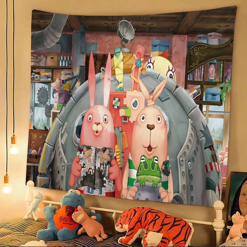 Cartoon Customizable Chart Tapestry Art Science Fiction Room Home Decor Cheap Hippie Wall Hanging