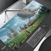 Gamer Mousepad Whale Anime Mouse Pad Large Mouse Mat Natural Rubber Desk Rug Office PC Desk Mats Design Mousepads 40x90cm