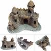 Resin Cartoon Castle Aquariums Decorations Castle Tower Ornaments Fish Tank Aquarium Accessories