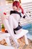 Full Body Sexy Cosplay Smooth Shiny Dance Tights [LOST-G] Tights, Costume, Pantyhose, (PURPLE, XL)