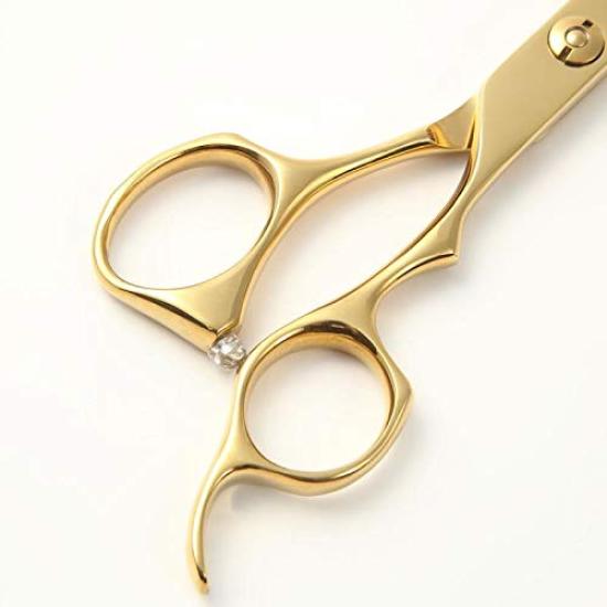 DEEDS GUZ Gold Titanium Scissor Thinning Set by a Japanese Scissors Manufacturer Specializing In Haircuts and Professional [PF] (6.0 Inches) DEEDS,