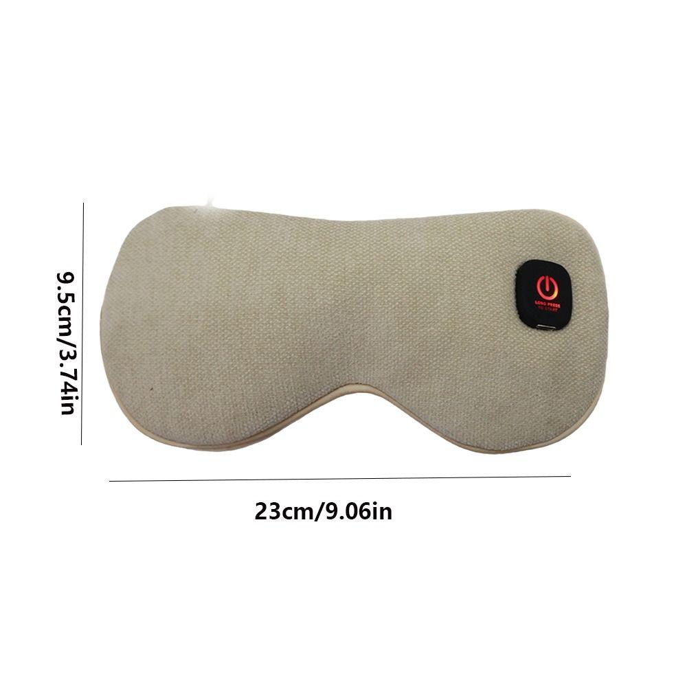 Cordless USB Temperature Control Eye Mask Hot Cold Compress Heating Sleep Eye Mask Home Travel
