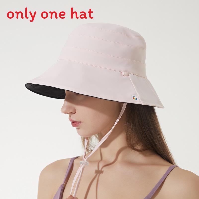 Ice Silk Sun Hat For Women With Wide Brim Uv Protection Summer Fishing Cap Sunshade Accessory