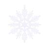 Creative Snowflake Ornaments for Indoor Mall Displays and Christmas Trees