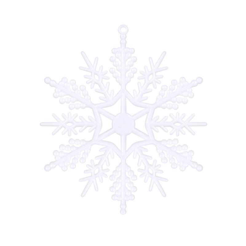 Creative Snowflake Ornaments for Indoor Mall Displays and Christmas Trees