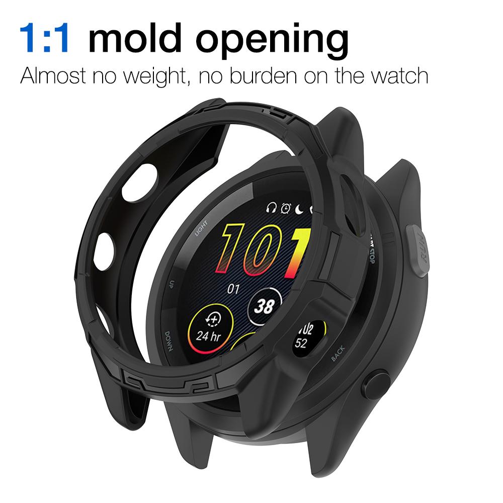 Pouzdro pro Garmin Forerunner 265 265S Ochranný kryt proti poškrábání pro Garmin 265 265S Měkké silikonové pouzdro Skořepina Příslušenství