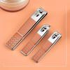 Easy To Clean Stainless Steel Manicure Set 4-18Pcs Professional Nail Clipper Kit for Daily Nail Care