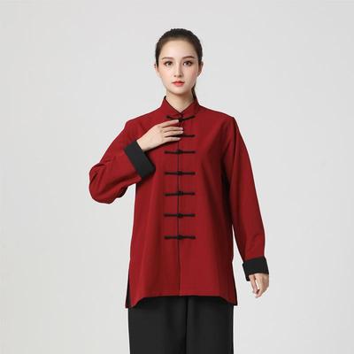2021 Unisex Tai Chi Kleidung - Dünner Stil für Frühling/Herbst für Kampfsportvorführungen