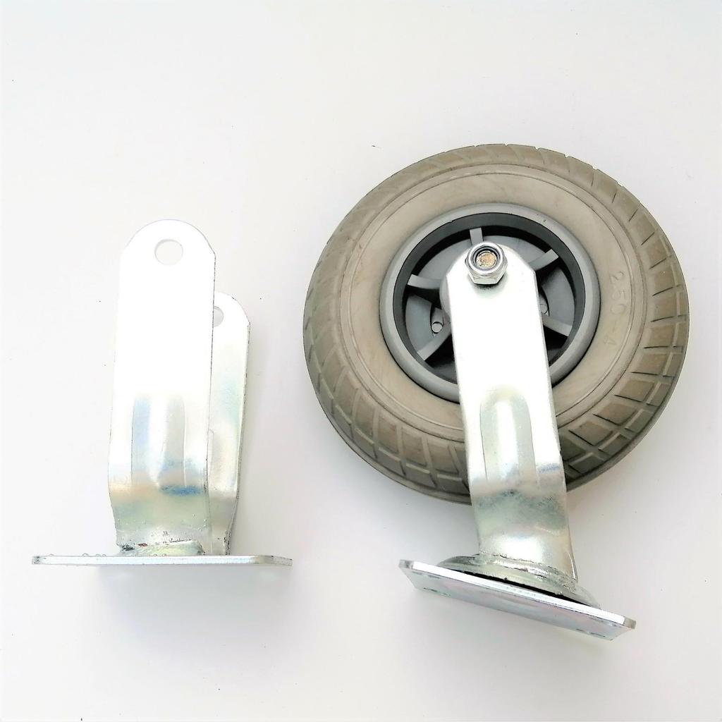 250-4 Industrial Foam Swivel Bracket Wheel