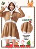 Reindeer Cosplay for Cute Santa Cosplay Large Long Suitable for Santa One Reindeer Santa Claus for Women [DECEED] Women, Costume, Thick, Fluffy, Size,