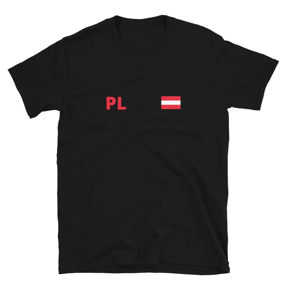 Poland Flag 2021 2022 Soccer Football T-Shirt S