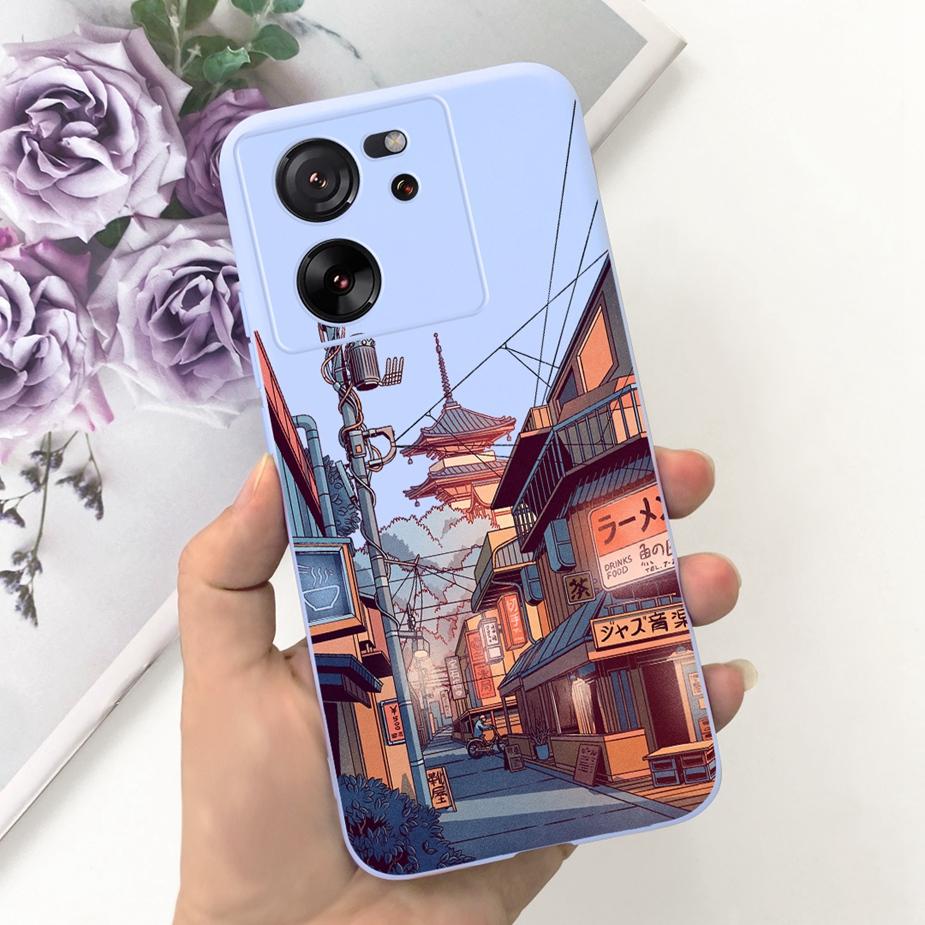 For Xiaomi 13T Pro Case Mi13T Cute Fashion Cartoon Cover 6.67'' Soft Silicone Phone Case For Xiaomi Mi 13T Pro 13TPro Back Cover